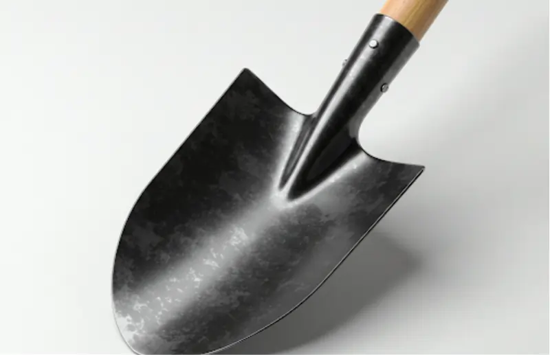 Round-Point Shovel