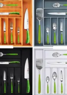 Bamboo Utensil Organizer