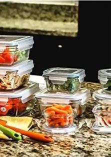 18-Piece Glass Container Set