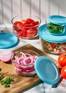 Round Glass Containers