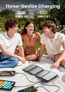 Hiluckey Solar Charger