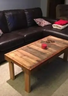 Recycled Pallet Coffee Table