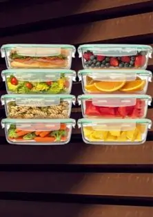 Rectangular Glass Set