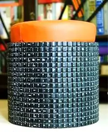 Recycled Tire Ottoman
